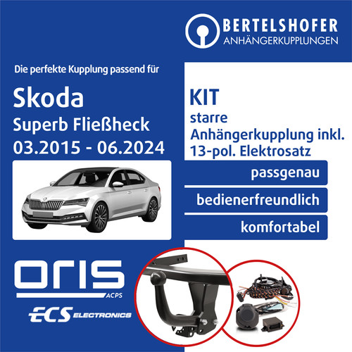 Für skoda superb - für, fließheck