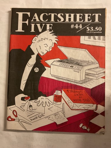 Factsheet five 44 review - factsheet, no.