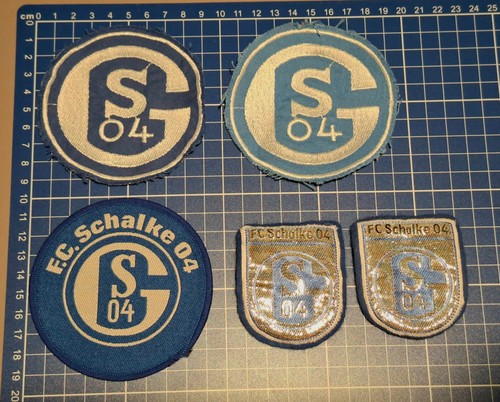 Schalke aufnäher patch - schalke, 04