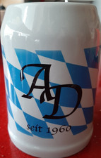 Bierkrug mit Logo 0,5l
