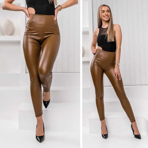 Leggins kunstleder leggings - kunstleder,