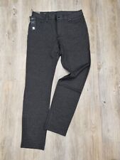 Alberto Hose  Robin   JERSEY    dunkelgrau meliert   "NEU"  Gr. W33 / L34