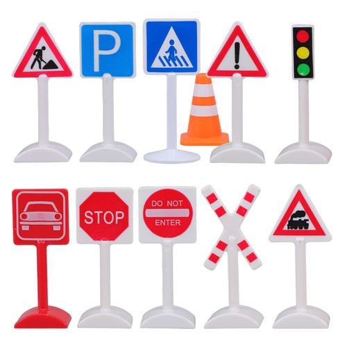 Spielzeug-verkehrsschilder