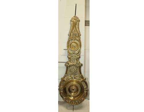 Fr19 alter messing prunkpendel - messing,