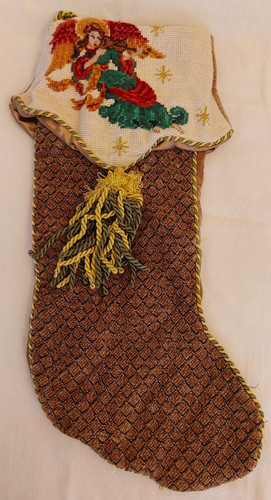 Nikolausstiefel aus stoff - aus,