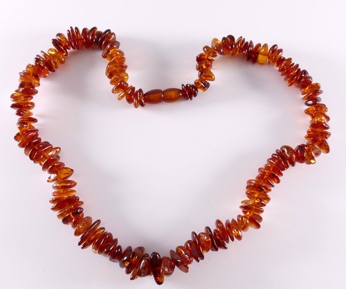 Collier bernstein orange - collier,