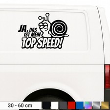 Schnecke Aufkleber Das Ist Top Speed Geschindigkeit Campervan Auto Wohnmobil