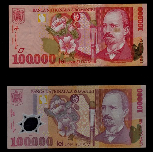 Lot banknoten banknote 100 - 2,