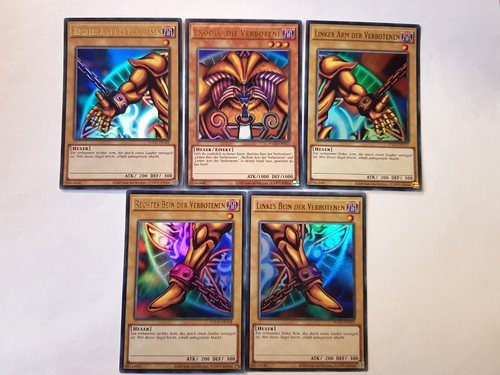 Exodia die verbotene komplett - die,