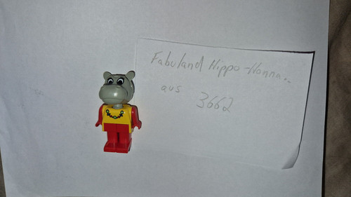 Lego fabuland hippo hanna - lego,