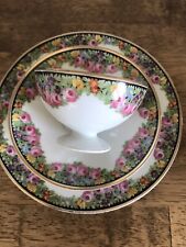 Rosenthal Sorrent Wilhelmine Rosen Dekor Jugendstil Teetasse 3 Tlg Um 1900 Samml