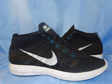 NIKE LUNAR FLYKNIT CHUKKA SNEAKER GR 44 45 FREE MID SCHUHE FLYWIRE BLACK /D51
