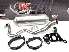 Edelstahl Turbo Kit Auspuff