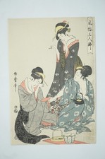 Japanischer Farbholzschnitt