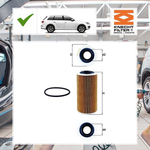 Knecht ölfilter audi - Ölfilter, (4mb)