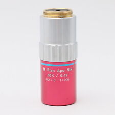 Mitutoyo M Plan Apo NIR 50x / 0.42 ∞/0  f=200 Mikroskopobjektiv