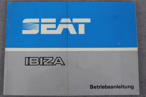 Seat ibiza bedienungsanleitung - seat,