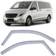 Windabweiser Regenschutz Schwarz für Mercedes V-Klasse Vito W639/2 W447 ab 14