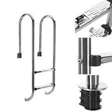 SCHWIMMBADLEITER MIT 2