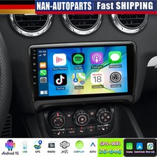 9" Android15 Für Audi TT 8J 2006-2014 Autoradio 2+64G GPS NAVI WIFI RDS Carplay