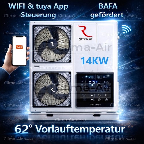 Wärmepumpe monoblock rotenso - wärmepumpe,