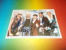 SCORPIONS  ROCK BAND signed