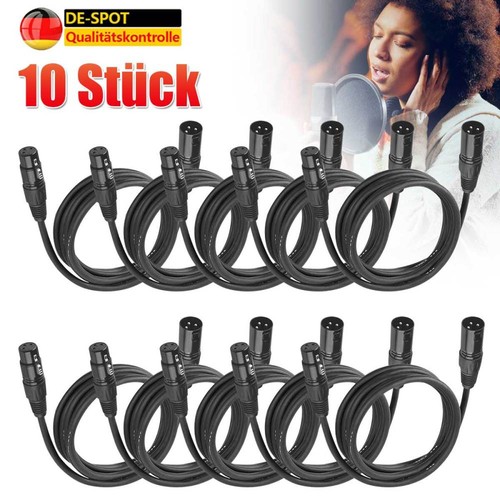 10x dmx kabel - kabel, 1m