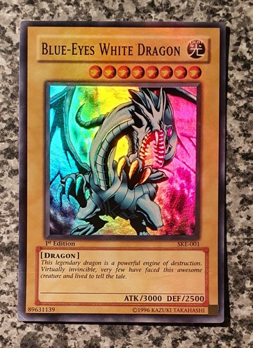 Yugioh blue eyes white dragon - yugioh,