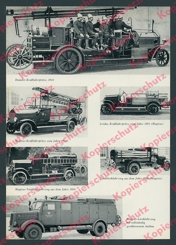 Feuerwehr daimler magirus ulm - feuerwehr,