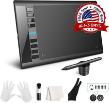 Tableta 10x6 Pluma De Dibujo