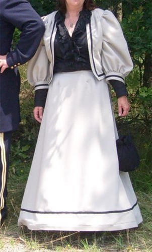 Krinoline kleid südstaaten - krinoline,