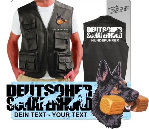 Weste hundesport deutscher - weste,