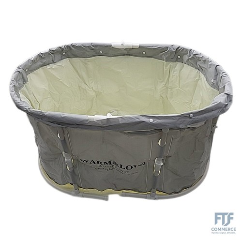 Tragbare faltbare badewanne - faltbare,