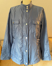 TAIFUN Zeitlos schöne Damen Übergangsjacke Gr L Hellblau Outdoor wasserabweisend