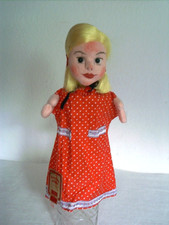 alte Dresdner KÜNSTLERPUPPE  Handarbeit  Nr. 012 Handpuppe