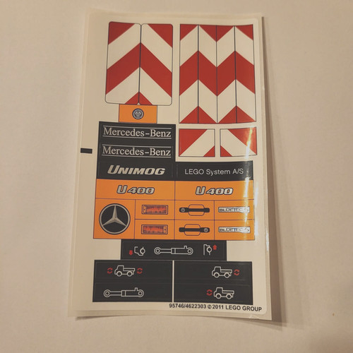 Lego original sticker sheet - lego,