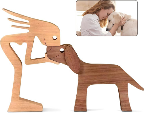 Mann und hund - mann,