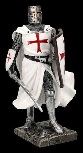 Kreuzritter figur stehender - figur,