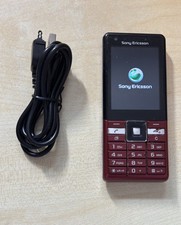 Handy Sony Ericsson J105i Rot
