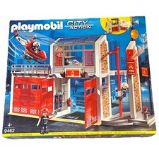 Playmobil City Action Große Feuerwache 9462 mit Soundeffekten in OVP