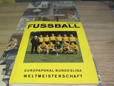 Bergmann Sammelalbum Fussball Europapokal Bundesliga Weltmeisterschaft 1966/1967
