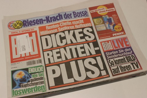 Bildzeitung 2021 - bildzeitung, 13.09.2021