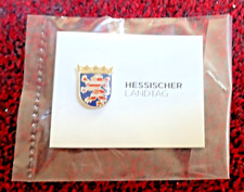 **** Pin * Wappen ** Bundesland Hessen ~ Hessischer Landtag ** neu * OVP ****