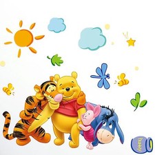 Winnie Pooh Wandtattoo Kinderzimmer Wandsticker Puuh Wandaufkleber Tiger Ferkel