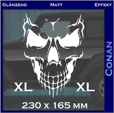 XL - Skull Totenkopf Aufkleber