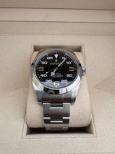 Rolex Air-King schwarzes Zifferblatt Herrenuhr - 116900