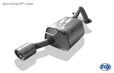 Fox Sportauspuff Toyota Yaris