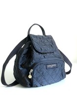 ICONIC MADE IN JAPAN SONIA RYKIEL SACS VINTAGE 80s 90s BLACK NYLON BACK PACK BAG