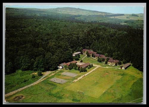 Ansichtskarte jugendferiendorf - ansichtskarte,