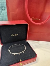 Cartier Love Armreif Weißgold